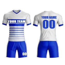 2025-2026 Custom Men's Football Uniforms Wholesale 100% Polyester National Team Soccer Wear Sublimation Jersey Set