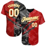 Custom Logo 3D Pattern Embroidery Baseball & Softball Uniform Breathable Sublimation Jersey Style Shirt