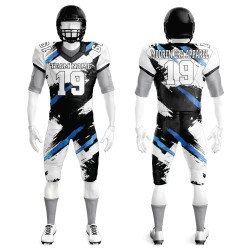 Buy Custom Design Men American Football Uniforms Rugby Sublimation Wholesale Custom Sublimated American Football Uniforms