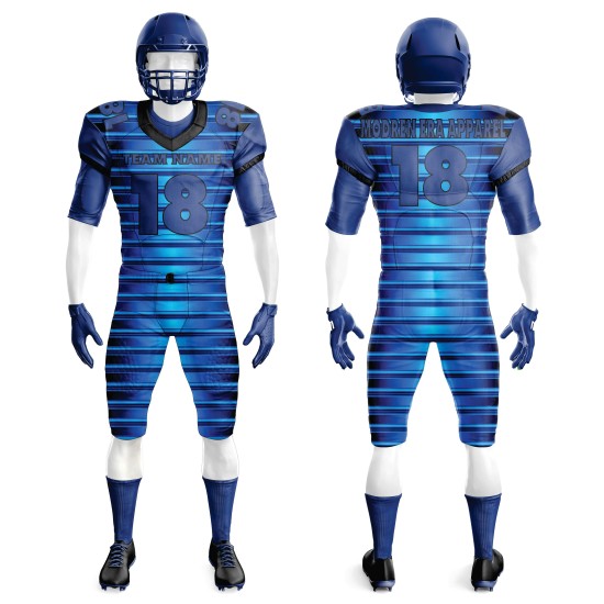 Premium Quality Customized American Football Uniform Polyester Sublimation American Football Uniforms New Designs