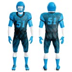 Fully Customized Sublimation American Football Uniforms in High Quality Printed American Football Uniforms