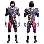 Wholesale Short Sleeve American Football Uniforms Custom Printed Breathable Top Sportswear with Embroidery Low MOQ
