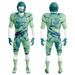 Durable ODM & OEM Genuine Material Sublimation American Football Uniforms 100% Polyester Tackle Twill Sets
