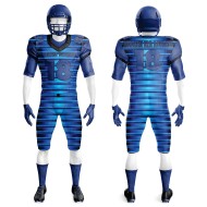 Factory Direct American Football Uniforms Custom Full Sublimation Jersey Sets for Youth Teams Breathable Plus Size Design