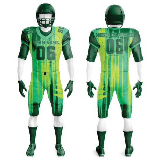 New High Quality Reversible Sublimated American Football Jersey Custom Adult Youth American Football Uniforms Sets