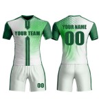 High Quality Men's Football Kits Soccer Custom Name Football Team Jersey Design Models Full Set Sublimation Soccer Uniforms