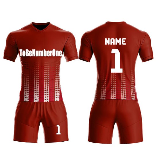 Custom Sublimation White Navy Soccer Jersey Football Shirt Kids' Set Custom Name Garment Dyed Techniques for Sports Uniforms