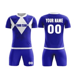 100% Polyester Football Jersey Uniform for Adults Thailand Quality Sublimation Soccer Jerseys Sets Custom Name for Clubs Teams