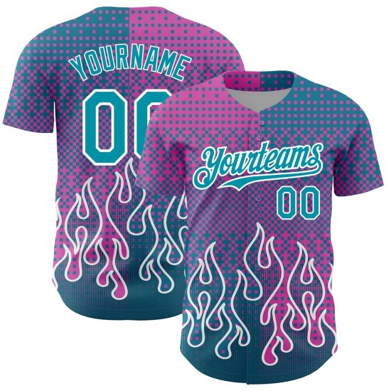Custom Logo Sublimation Printed Team Baseball Uniform Jersey Baseball & Softball Wear Shirts & Top