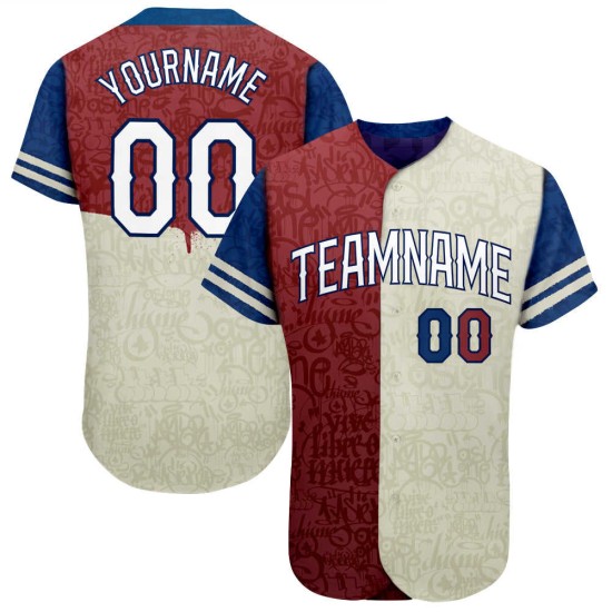 Custom Logo 3D Pattern Embroidery Baseball & Softball Uniform Breathable Sublimation Jersey Style Shirt