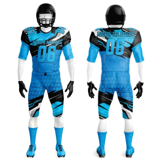 Premium Quality Customized American Football Uniform Polyester Sublimation American Football Uniforms New Designs